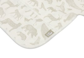 Jollein Waterproof Slab || Animals Olive Green