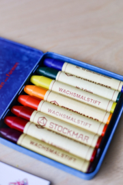 Stockmar || wasstiftjes basis kleuren (8st) zonder zwart