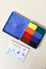 Stockmar || wasblokjes basis kleuren (8st)