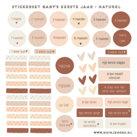 Stickers ||  Baby's eerste jaar