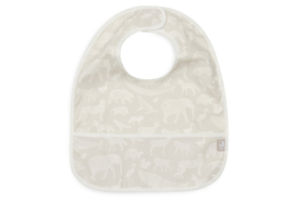 Jollein Slab Waterproof || Animals Nougat ( 2-pack)
