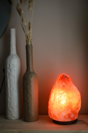 Himalaya zoutsteen lamp || Oranje