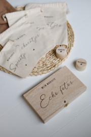 Memorybox || Dorieke ( 2 kleuren tekst )