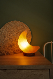Zoutlamp || Maan oranje