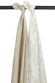 Meyco Hydrofiele Swaddle || Branches  (2-Stuks)