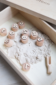 Houten stempels || Cijfers