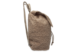Rugtasje Boucle || Biscuit