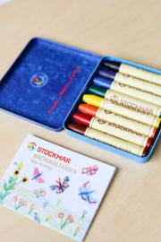 Stockmar || wasstiftjes basis kleuren (8st)