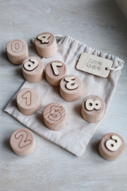 Houten stempels || Cijfers