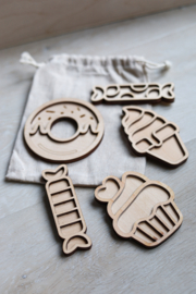 Mini vulvormen set  || Sweet