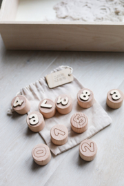 Houten stempels || Cijfers