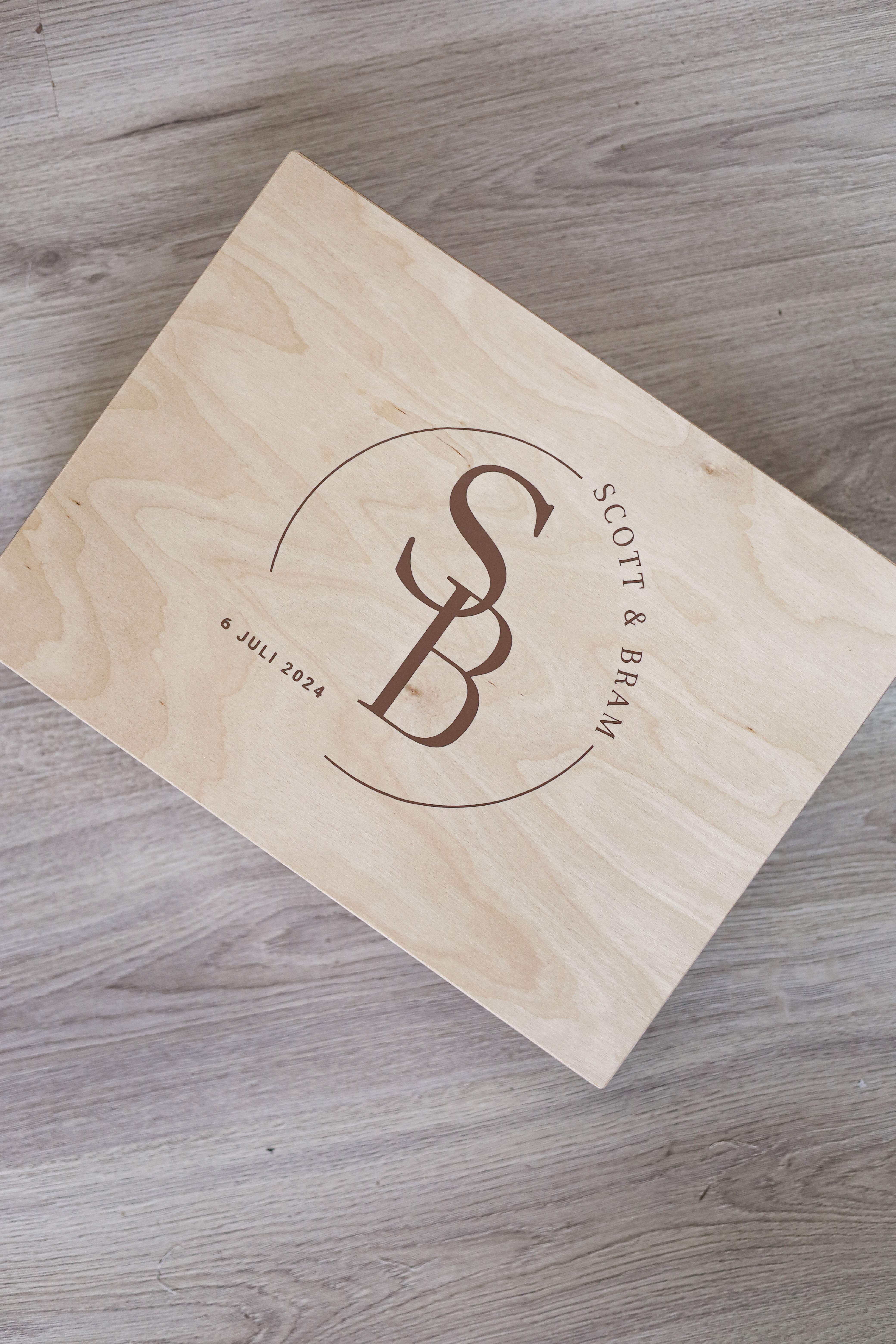 Bewaarboxen || Bruiloft design 3