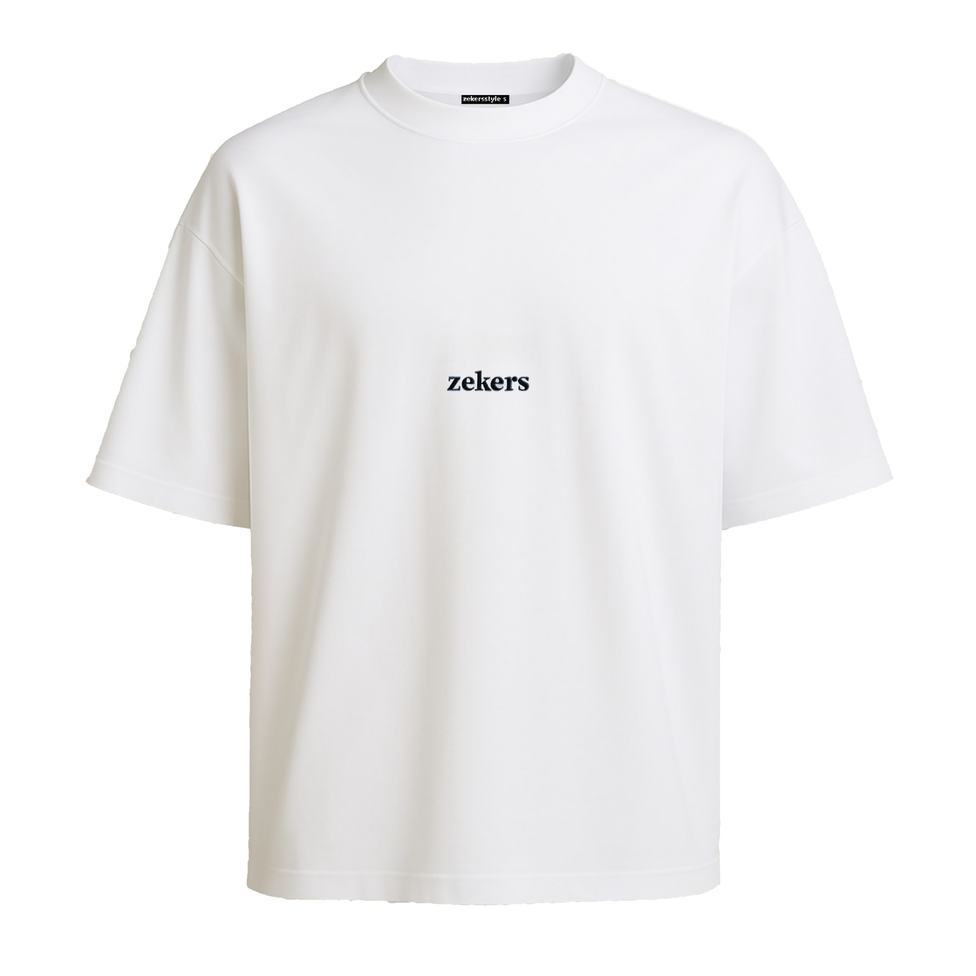 Shirt Mocker Zekers Wit