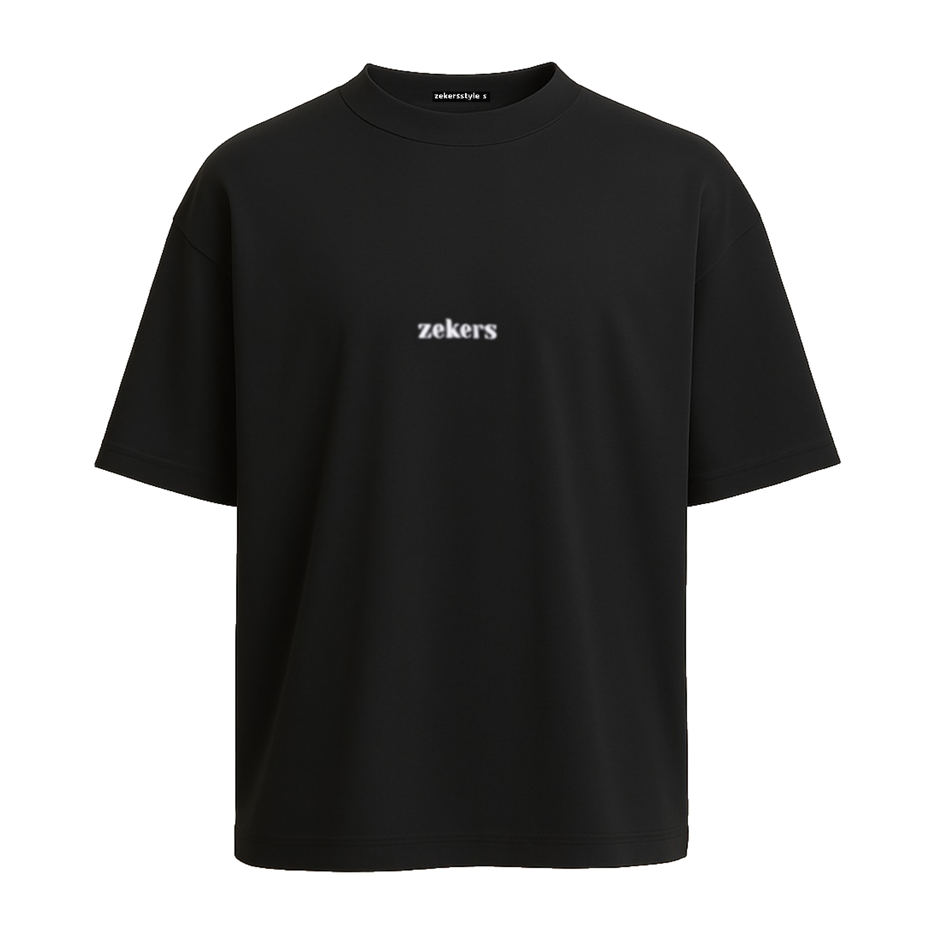 Shirt Mocker Zekers Zwart