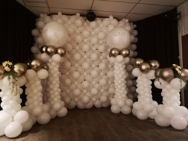 Grote pilaar wit/champagne