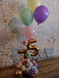 klein boeket 75 jaar