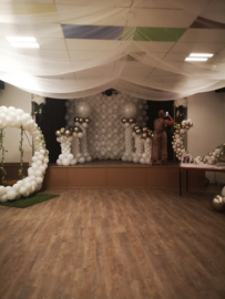 Cirkel zaal decoratie