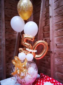 Cadeauballon om te geven bruiloft huwelijk