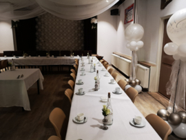 Cirkel zaal decoratie