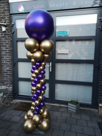 pilaar paars/reflex goud
