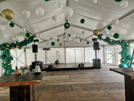 Tent versiering Huwelijk