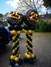 Pilaren met folie  topballon set prijs