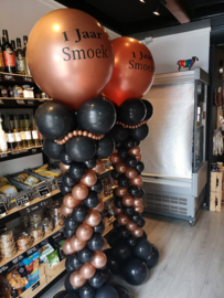 Zwart /koper kleur set prijs