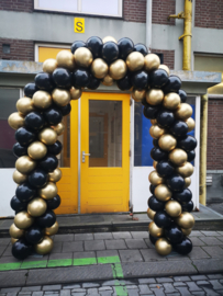 Boog zwart -goud