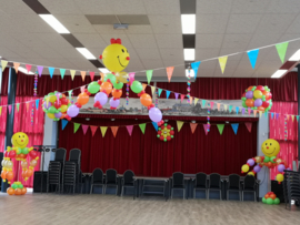 Complete zaal decoratie