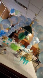 Tafel decoratie  babyshower