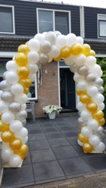 Goud zilver wit