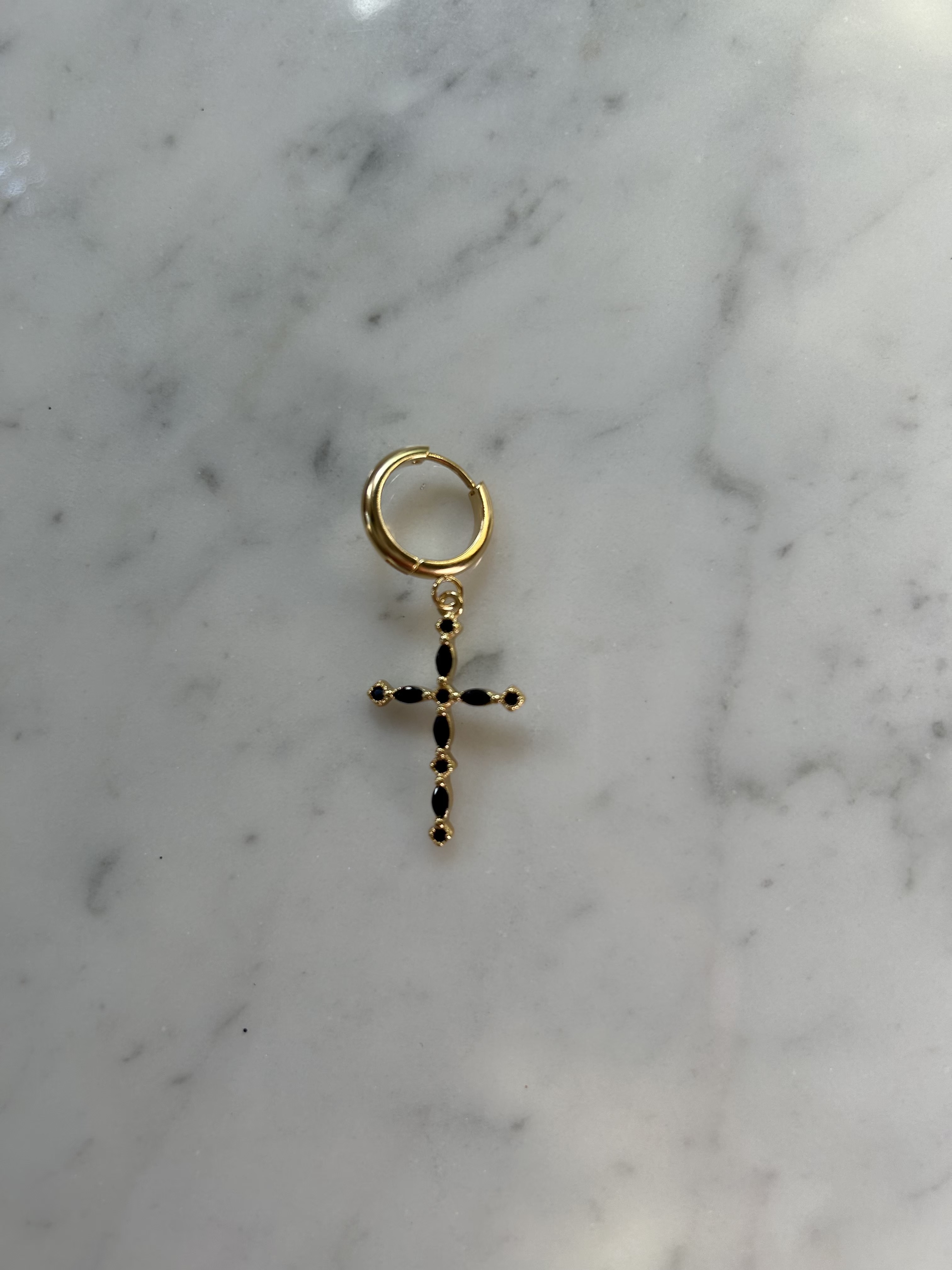 Golden black cross