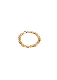 Golden rope chain bracelet