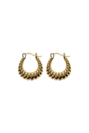 Golden kate hoops