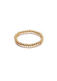 Golden bubble elastic bracelet