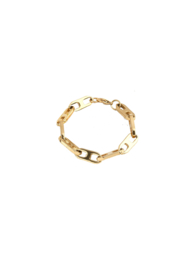 Golden mariner link bracelet
