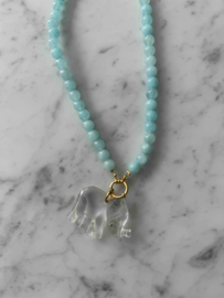 Kralenketting - Mint jade