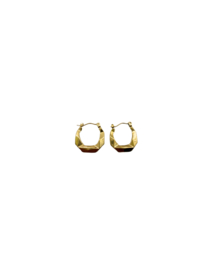 Golden Lou hoops