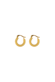 Golden modern hoops (15mm)