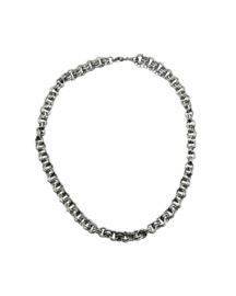 Silver round chain