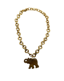Golden elephant chain