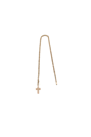 Ear chain glitter cross