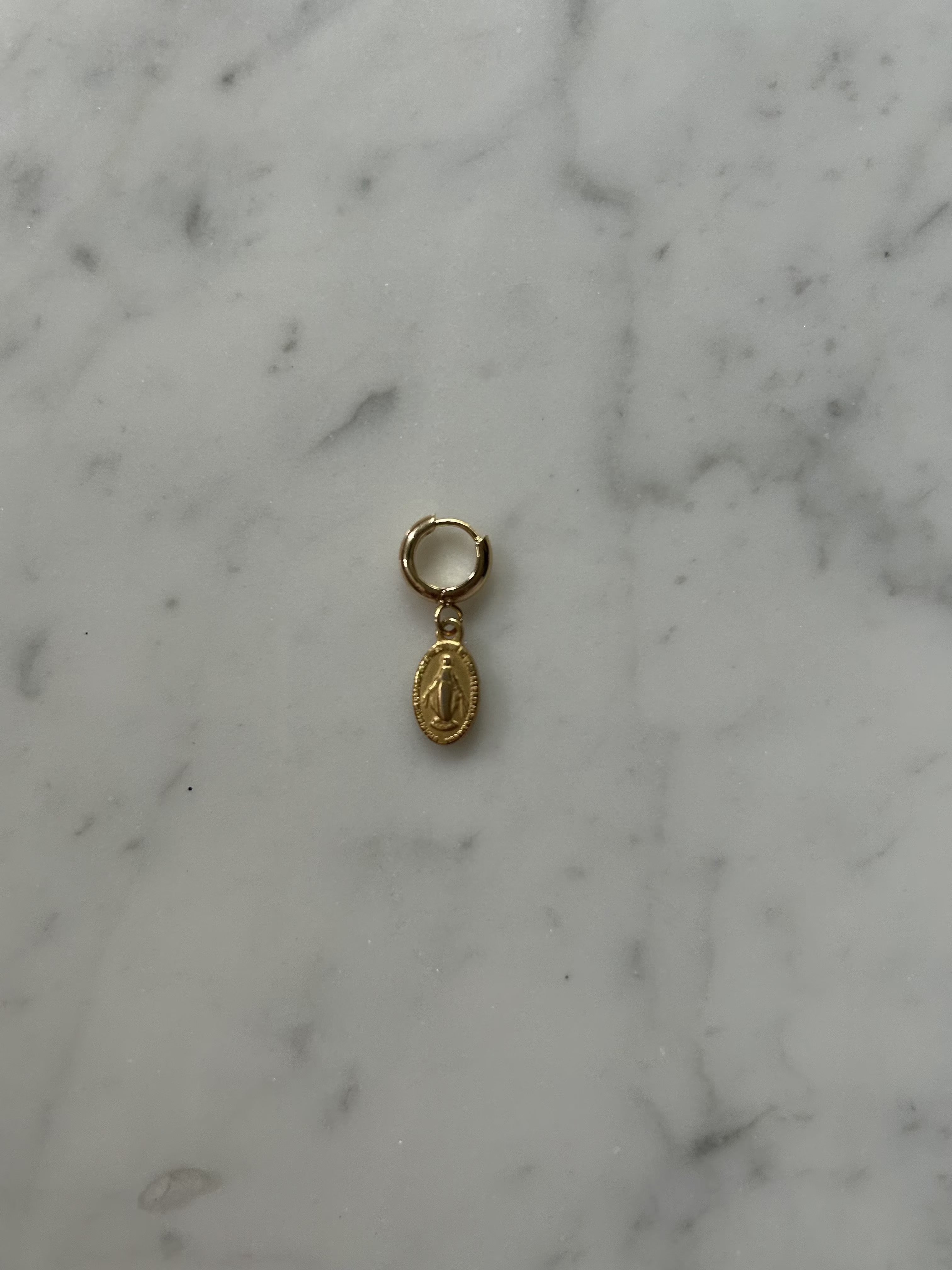 Golden virgin Mary