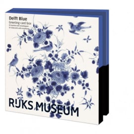Rijksmuseum ,Delft Blauw, kaartenmapje vierkant