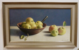 Henk Helmantel "appels in houten bak"