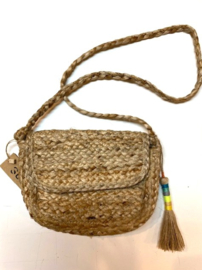 zeegras schoudertasje