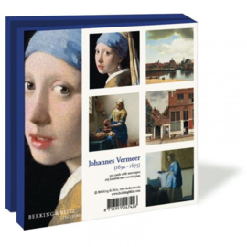 Johannes Vermeer, kaartenmapje vierkant