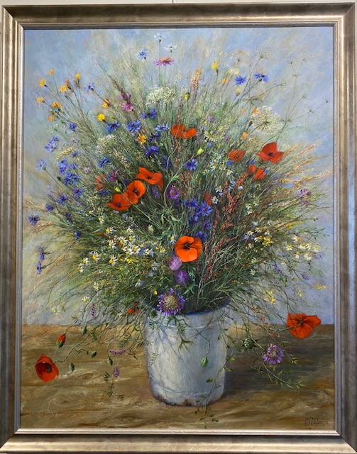 Patrick Creyghton, veldboeket in een emmer