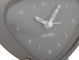 Karlsson wekker triangle grey