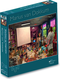 Puzzel Marius van Dokkum "Wachten op inspiratie"